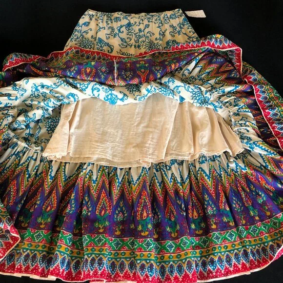 NWT Free People Sunrise Maxi Skirt Sz L